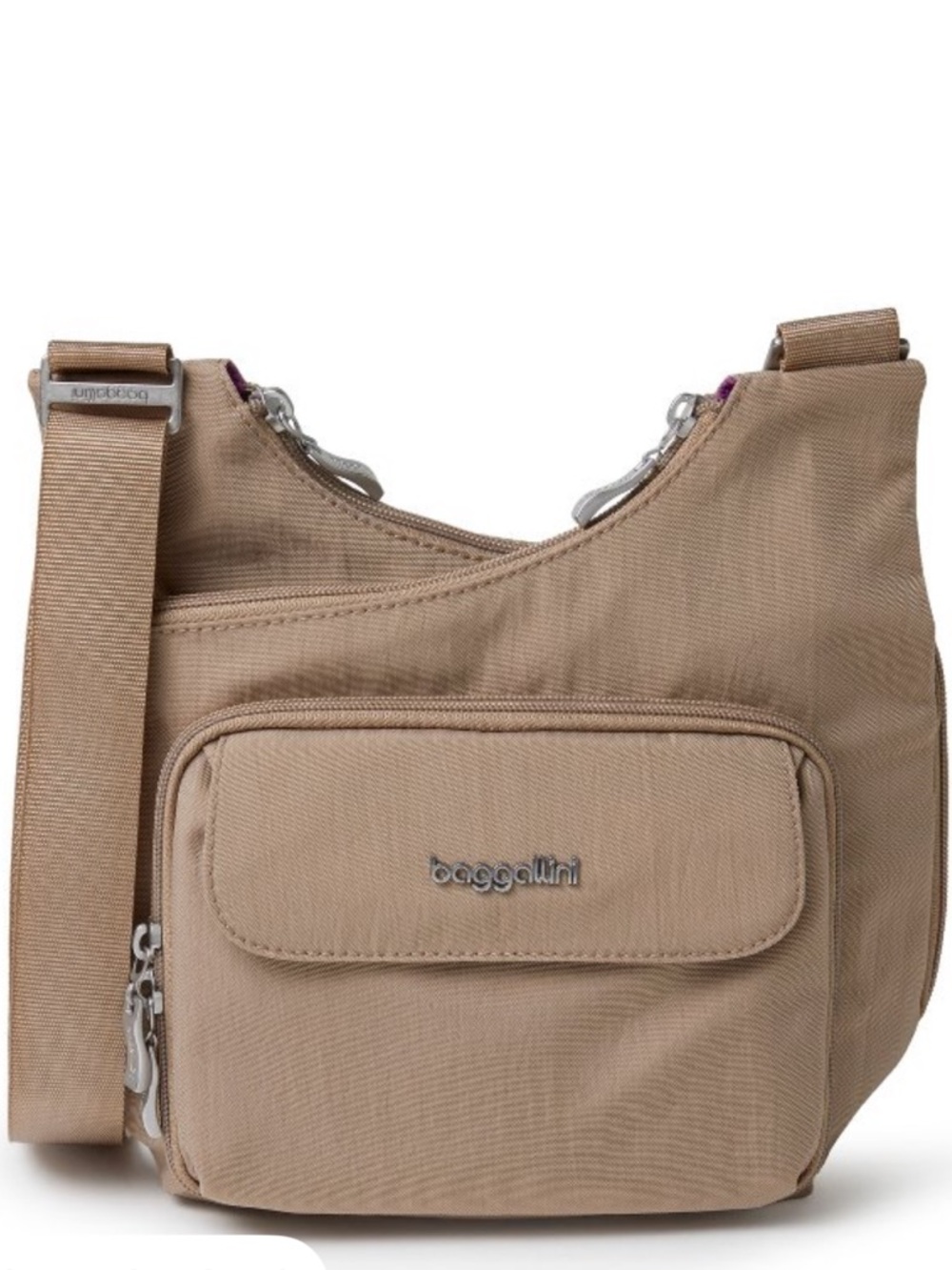 Baggallini Beige Crossbody Bag